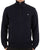 Gant Cotton Half Zip Sweater Navy Blue