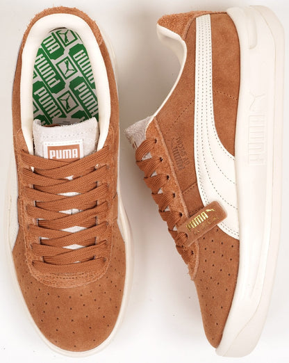 Puma GV Special Suede Trainers Tan - Vintage White