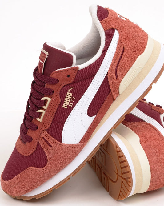 Puma RX 737 Vintage Trainers Team Regal Red