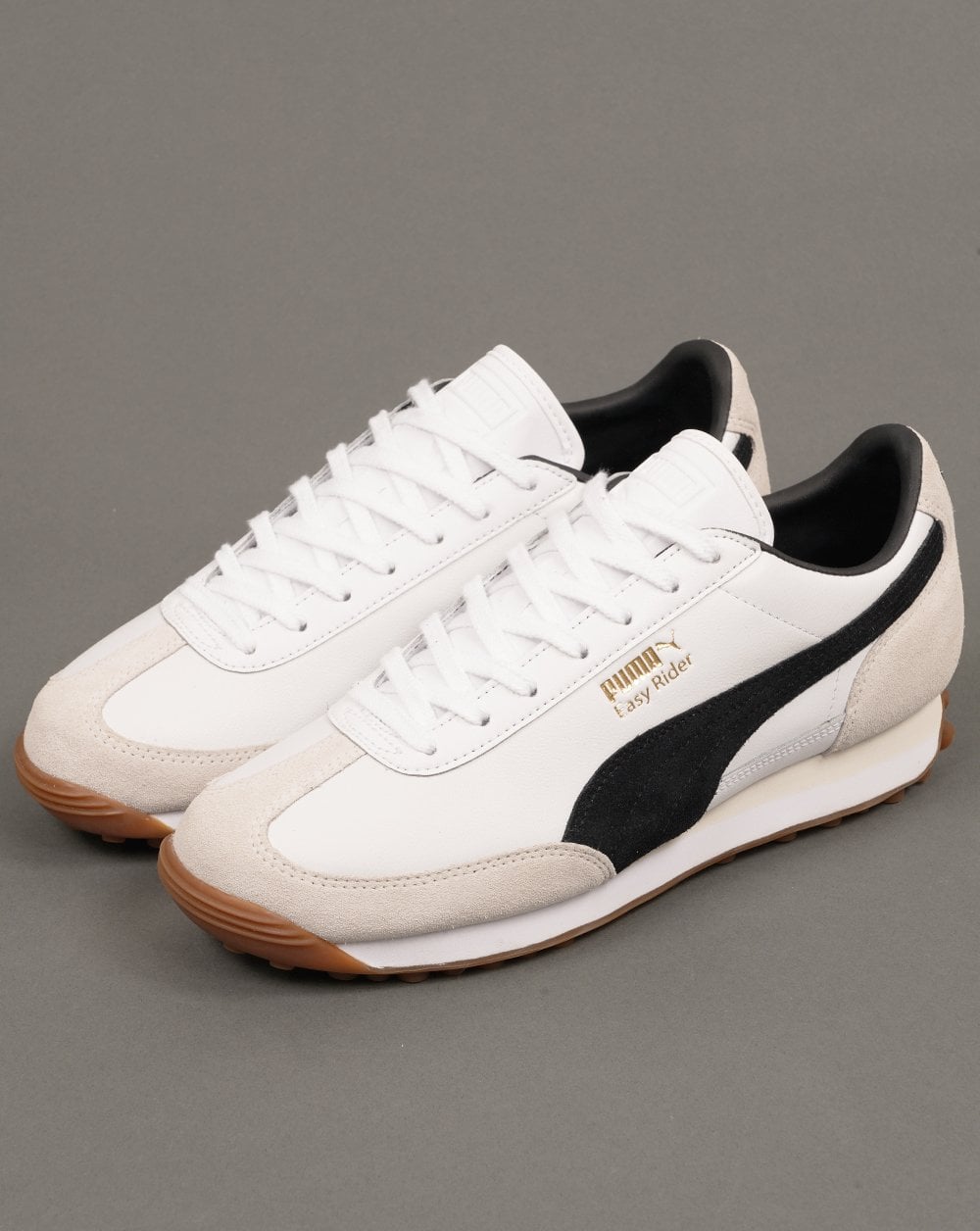 Puma Easy Rider Mix Trainers White/Black