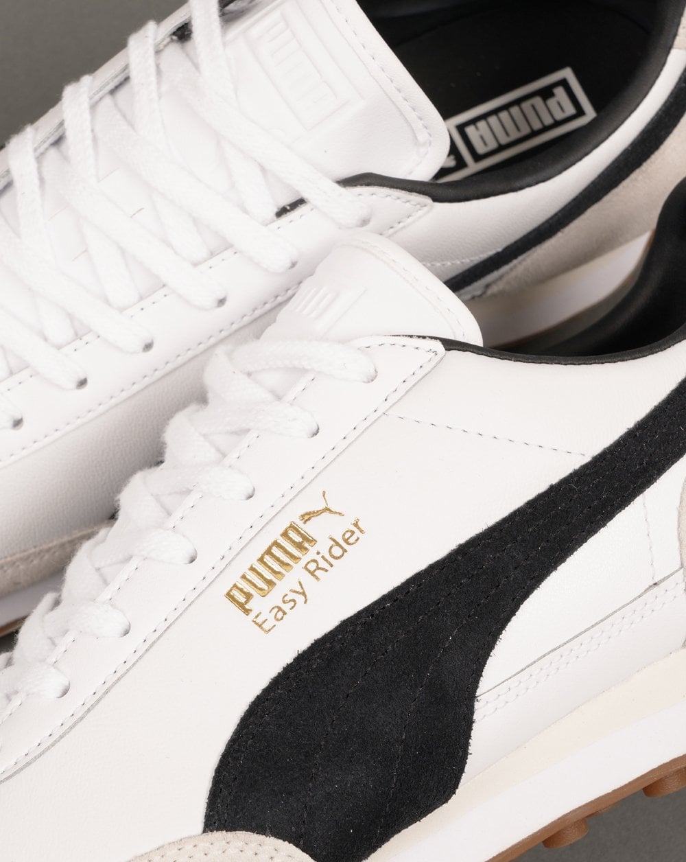 Puma Easy Rider Mix Trainers White/Black