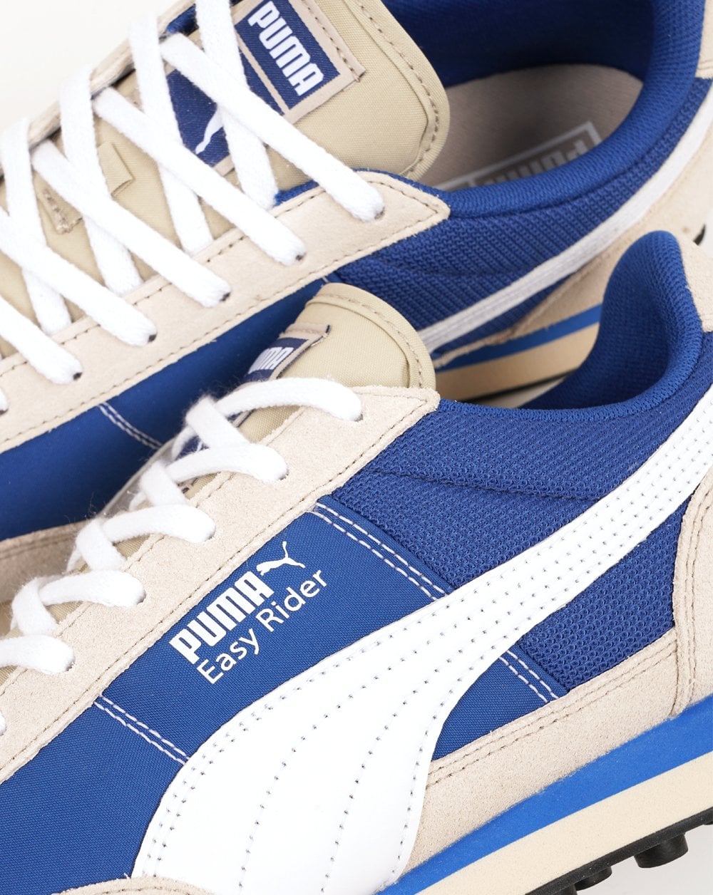 Puma Easy Rider Thrive & Triumph Trainers Blue/White