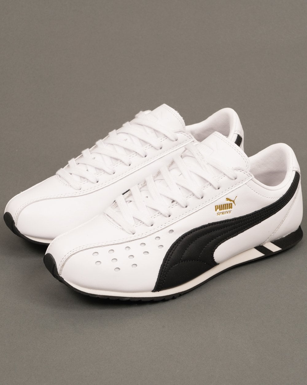Puma Sprint Trainers White/Black