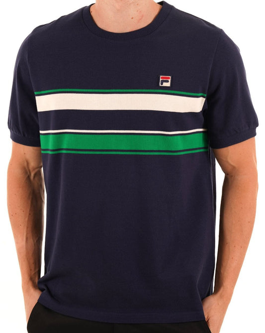 Fila Vintage Iggy T Shirt Navy