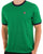 Fila Vintage Ringer T Shirt Green Navy