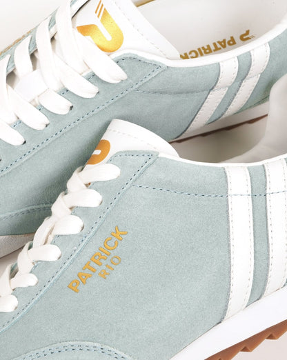 Patrick Rio Trainers Dusk Blue / White