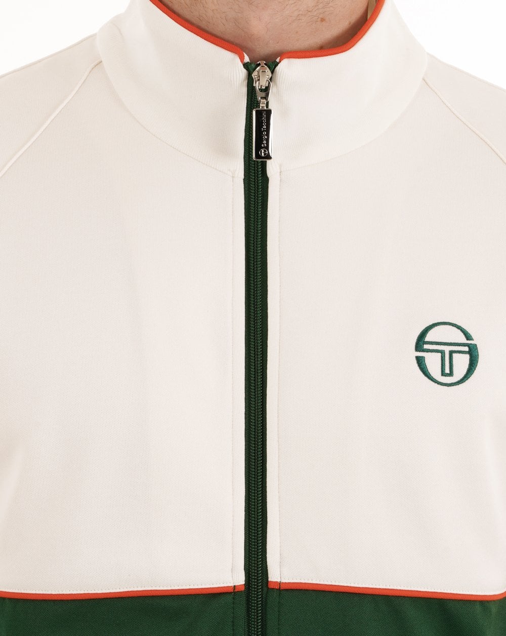Sergio Tacchini Orion Track Top Gardenia/Green