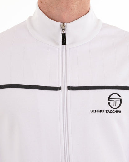 Sergio Tacchini Frankie Track Top White/Black/Red