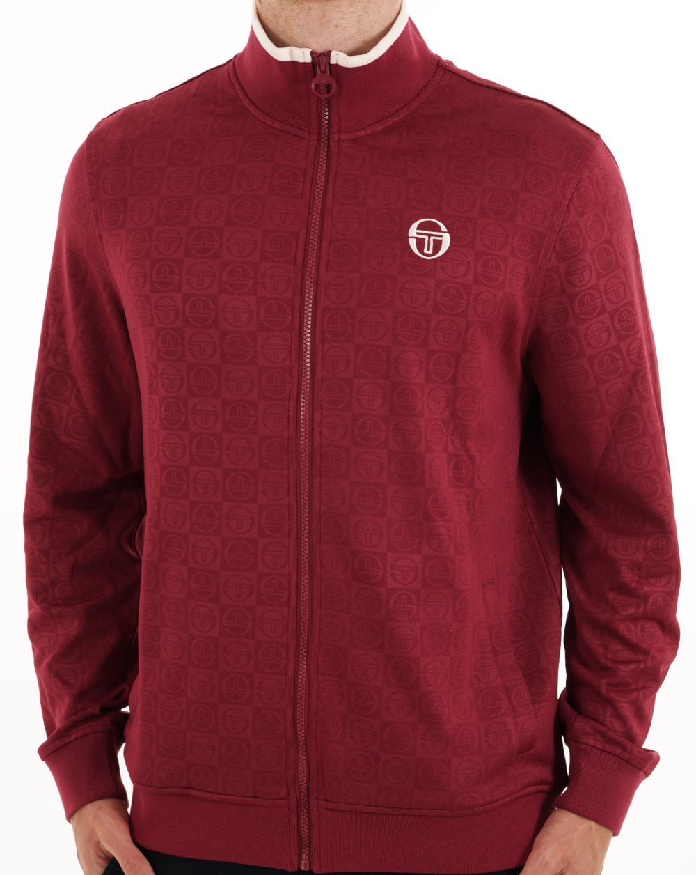 Sergio Tacchini Santoro Track Top Rhubarb