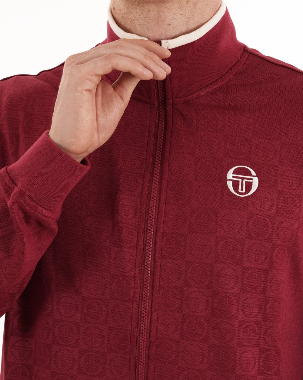 Sergio Tacchini Santoro Track Top Rhubarb