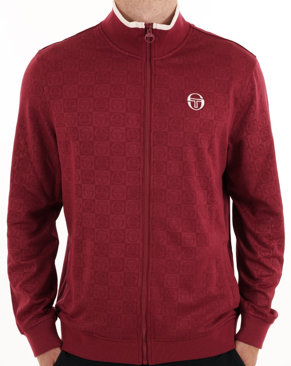 Sergio Tacchini Santoro Track Top Rhubarb