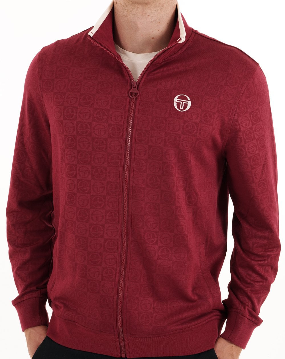 Sergio Tacchini Santoro Track Top Rhubarb