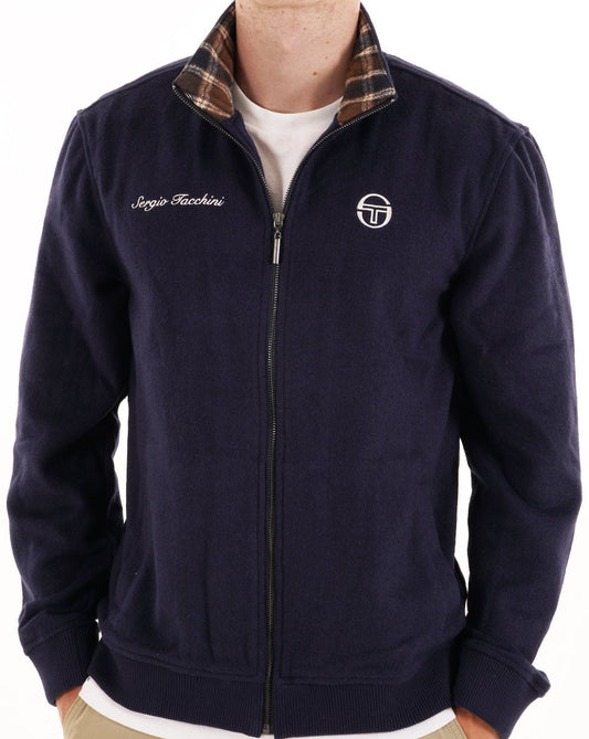 Sergio Tacchini Jacket Navy check inner