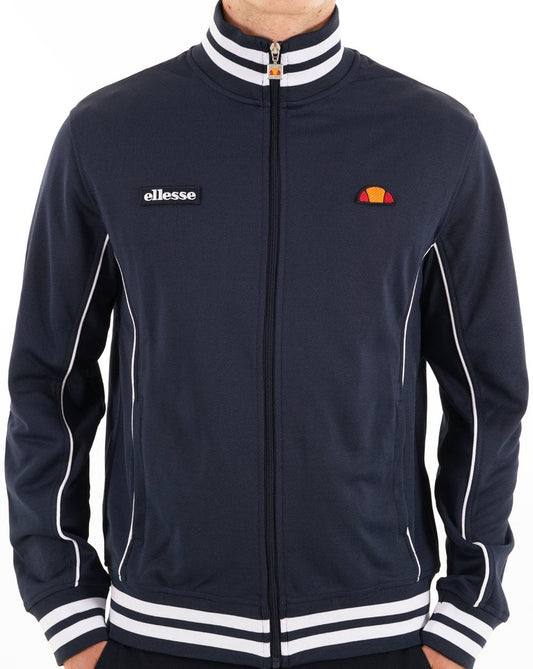 Ellesse Milan Track Top Navy/White