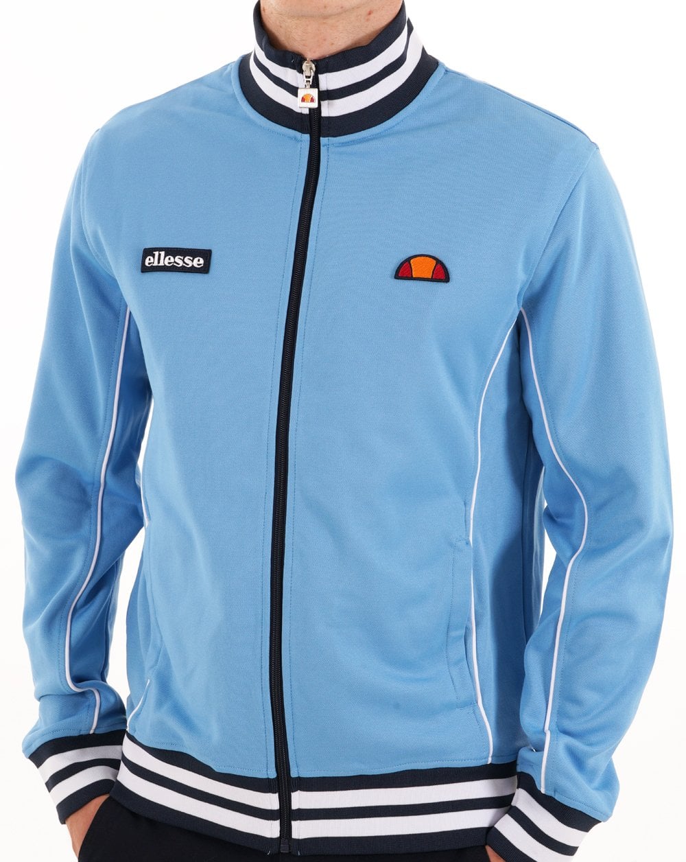 Ellesse Milan Track Top Sky Navy