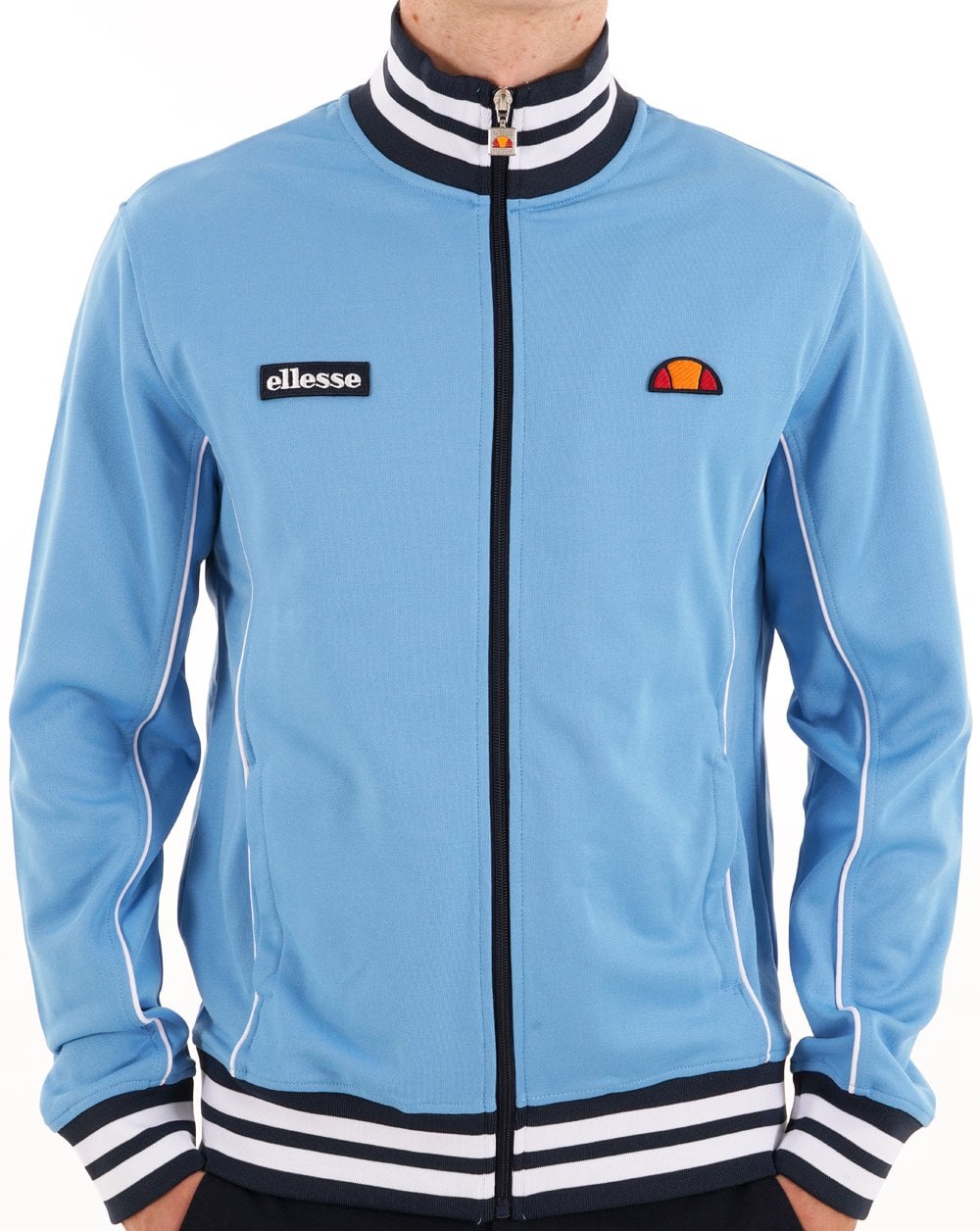 Ellesse Milan Track Top Sky Navy