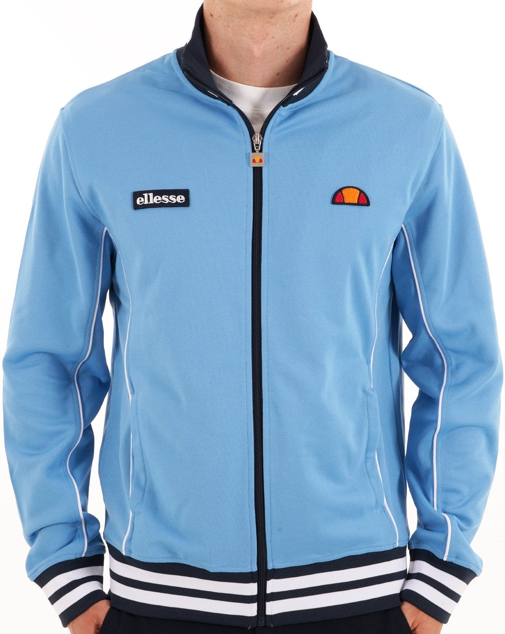 Ellesse Milan Track Top Sky Navy