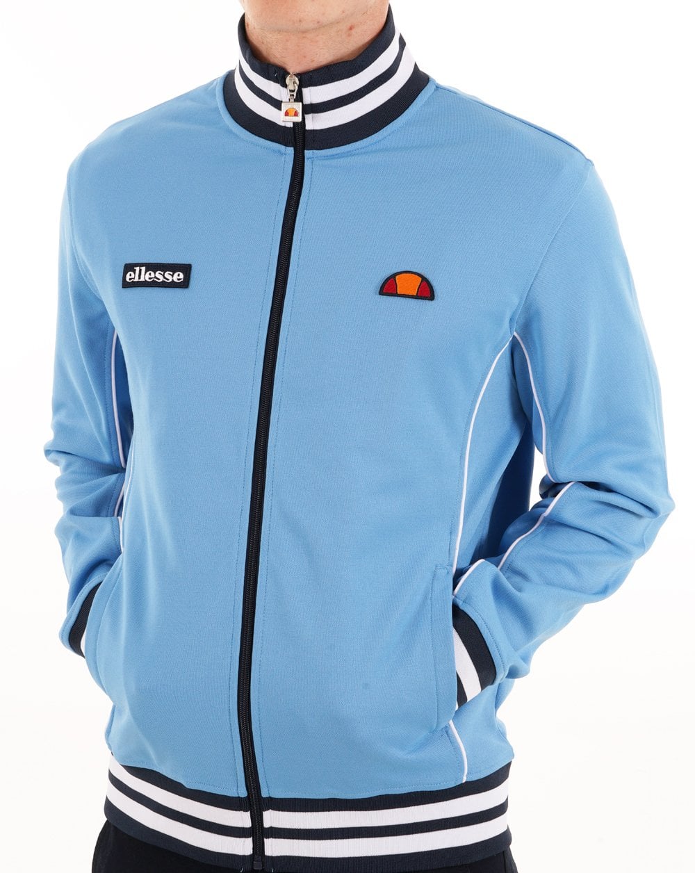 Ellesse Milan Track Top Sky Navy