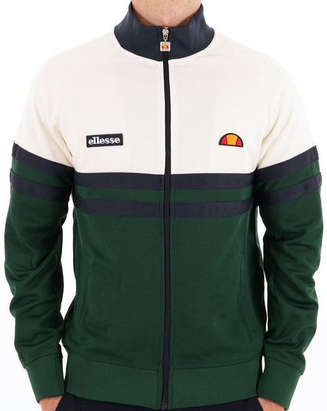 Ellesse Rimini Track Top Off White Green