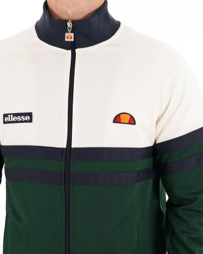Ellesse Rimini Track Top Off White Green