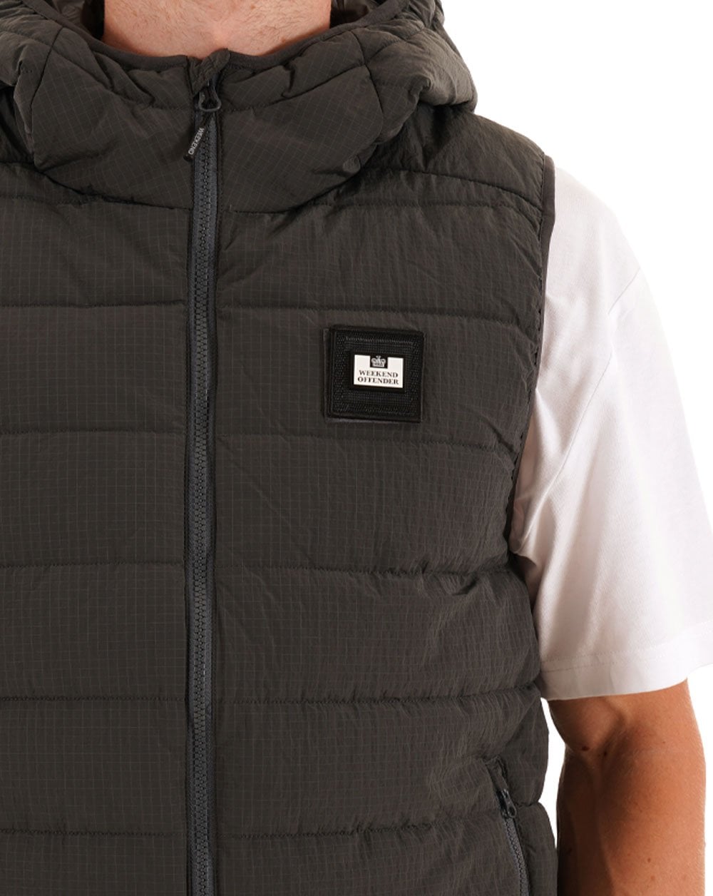 Weekend Offender Toronto Hooded Gilet Cyclone