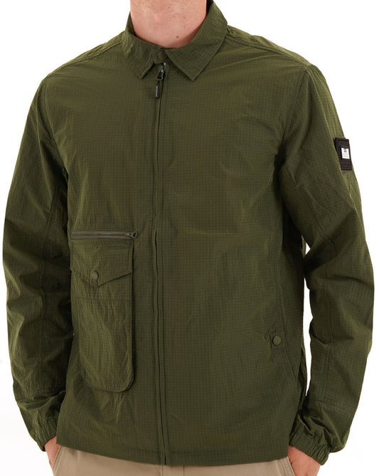 Weekend Offender Vinnie Overshirt Bay Leaf