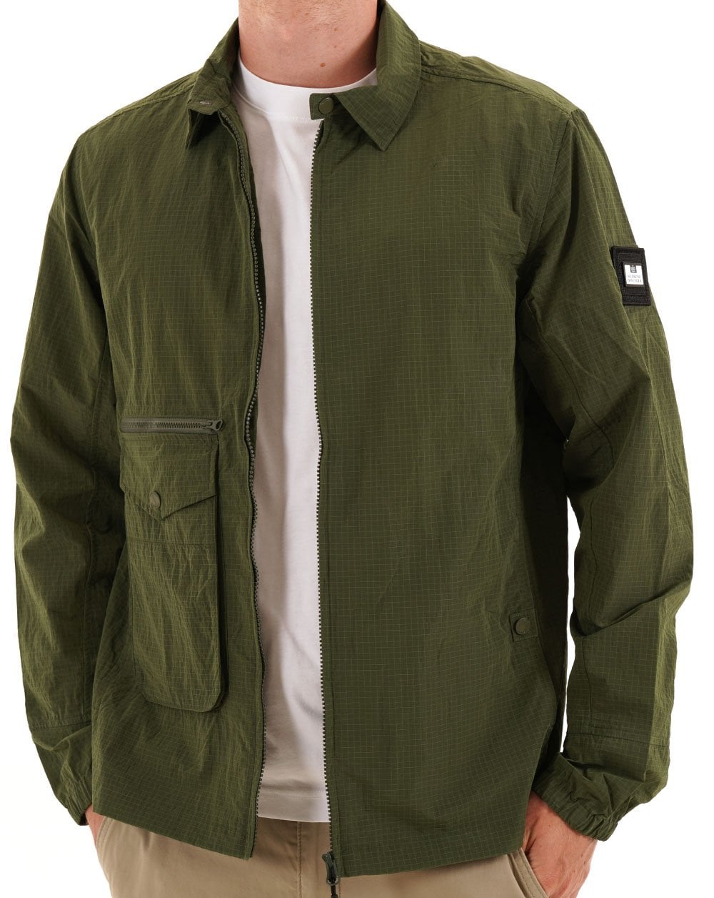 Weekend Offender Vinnie Overshirt Bay Leaf