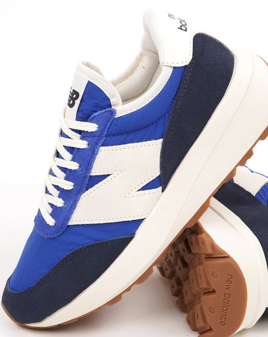 New Balance 370 Trainers Blue/Sea Salt