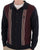 Gabicci Vintage Hanson Cardigan Knit Navy Mulberry