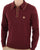 Gabicci Vintage Lineker Knitted Polo Mulberry