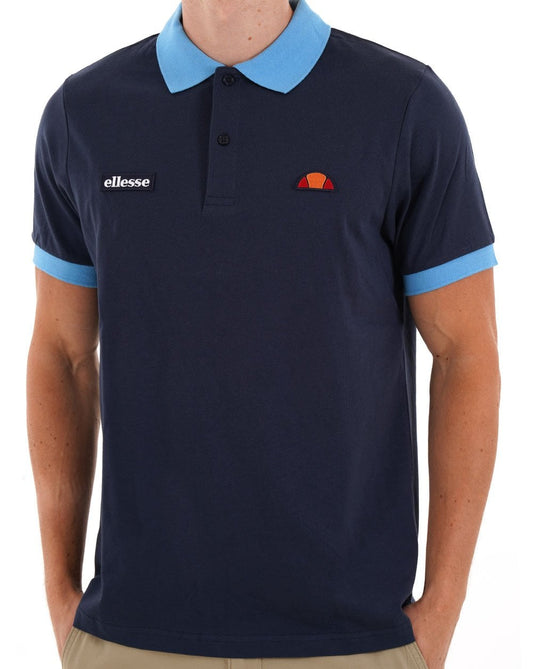 Ellesse Lessepsia Polo Shirt Navy/Blue