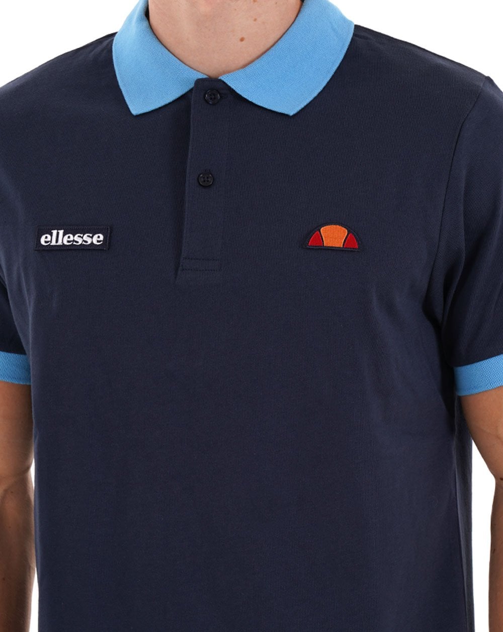 Ellesse Lessepsia Polo Shirt Navy/Blue