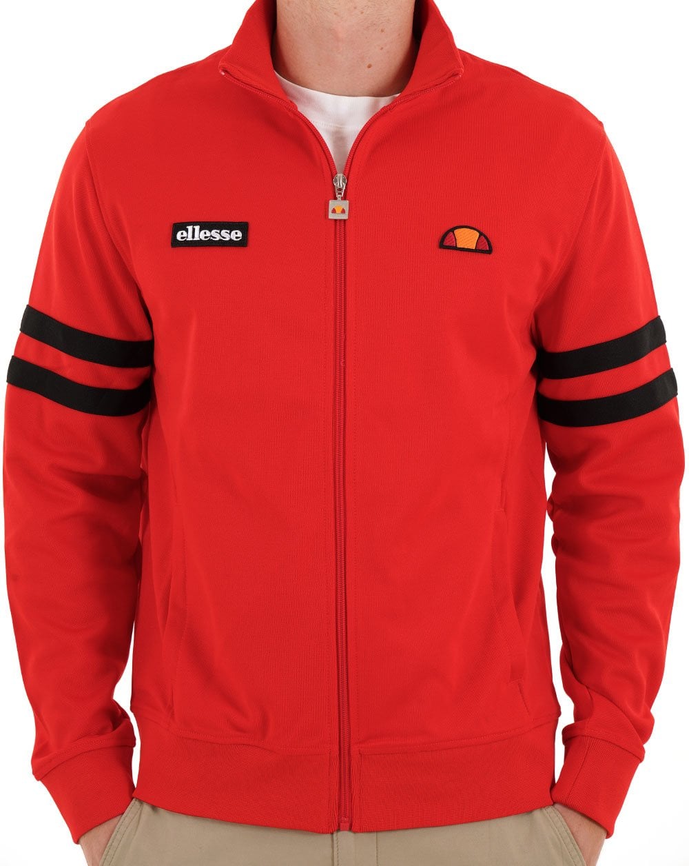 Ellesse Roma Track Top Red/Black