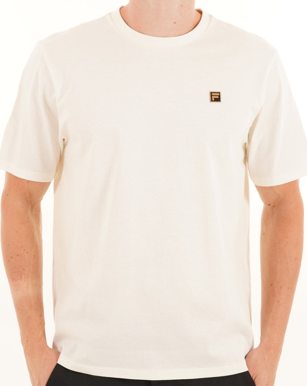 Fila Gold Yaxley T Shirt Off White