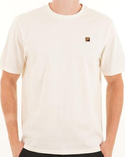 Fila Gold Yaxley T Shirt Cream