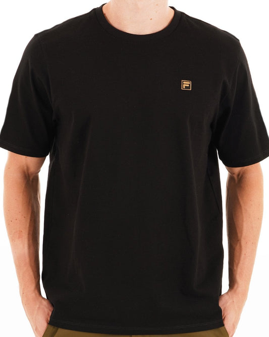 Fila Gold Yaxley T Shirt Black