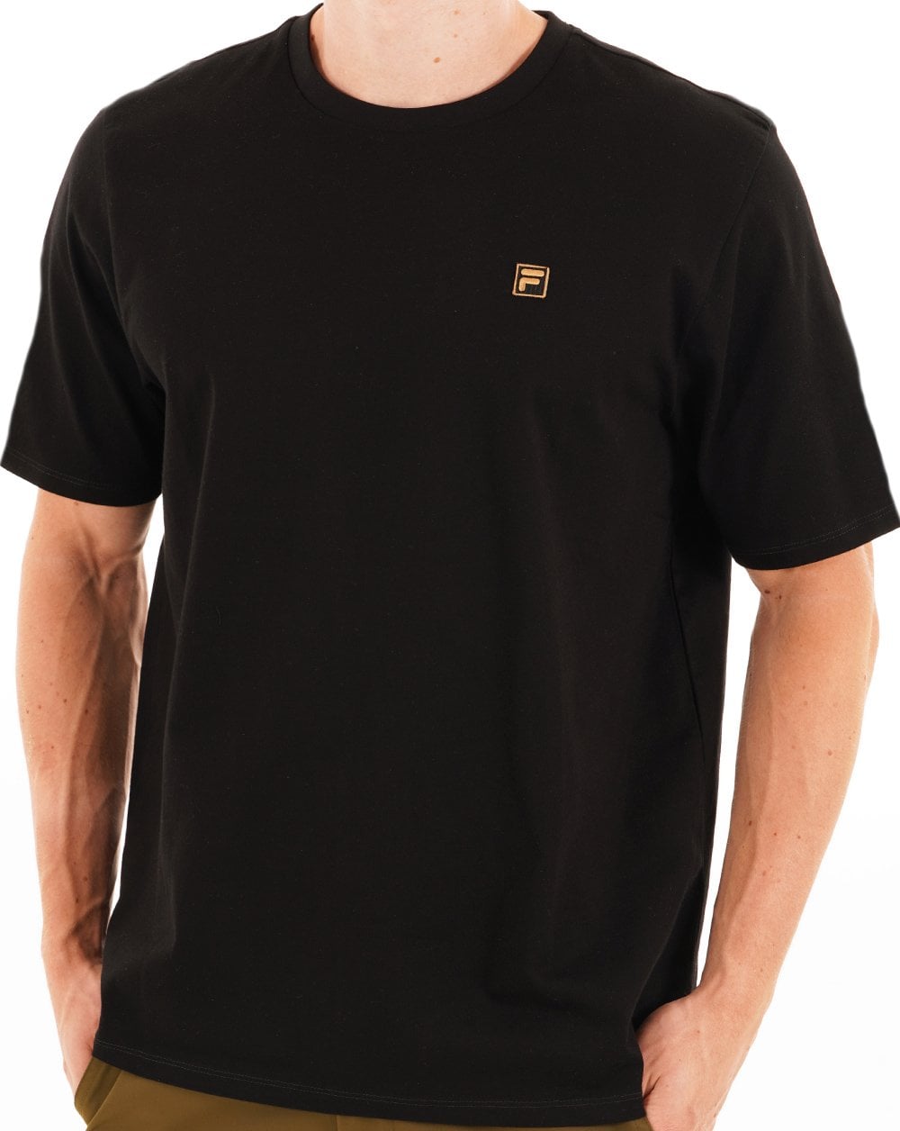 Fila Gold Yaxley T Shirt Black