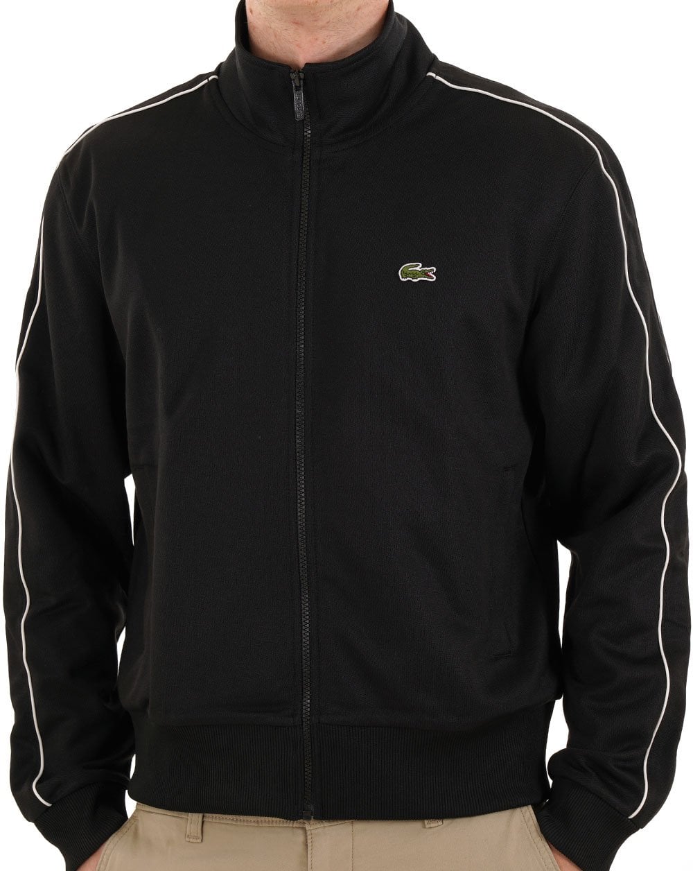 Lacoste Paris Pique Track Top Black