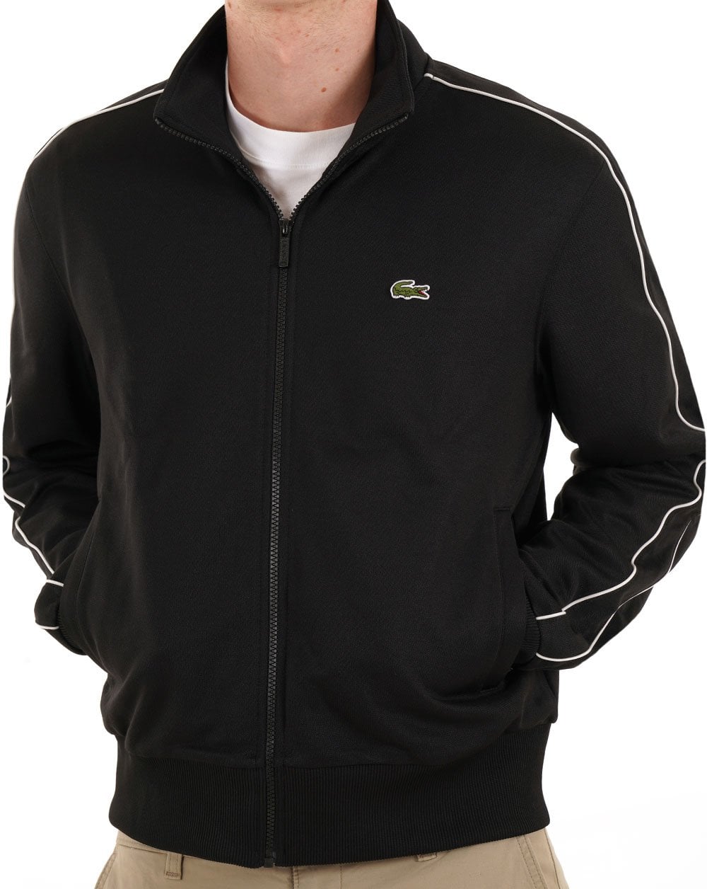 Lacoste Paris Pique Track Top Black