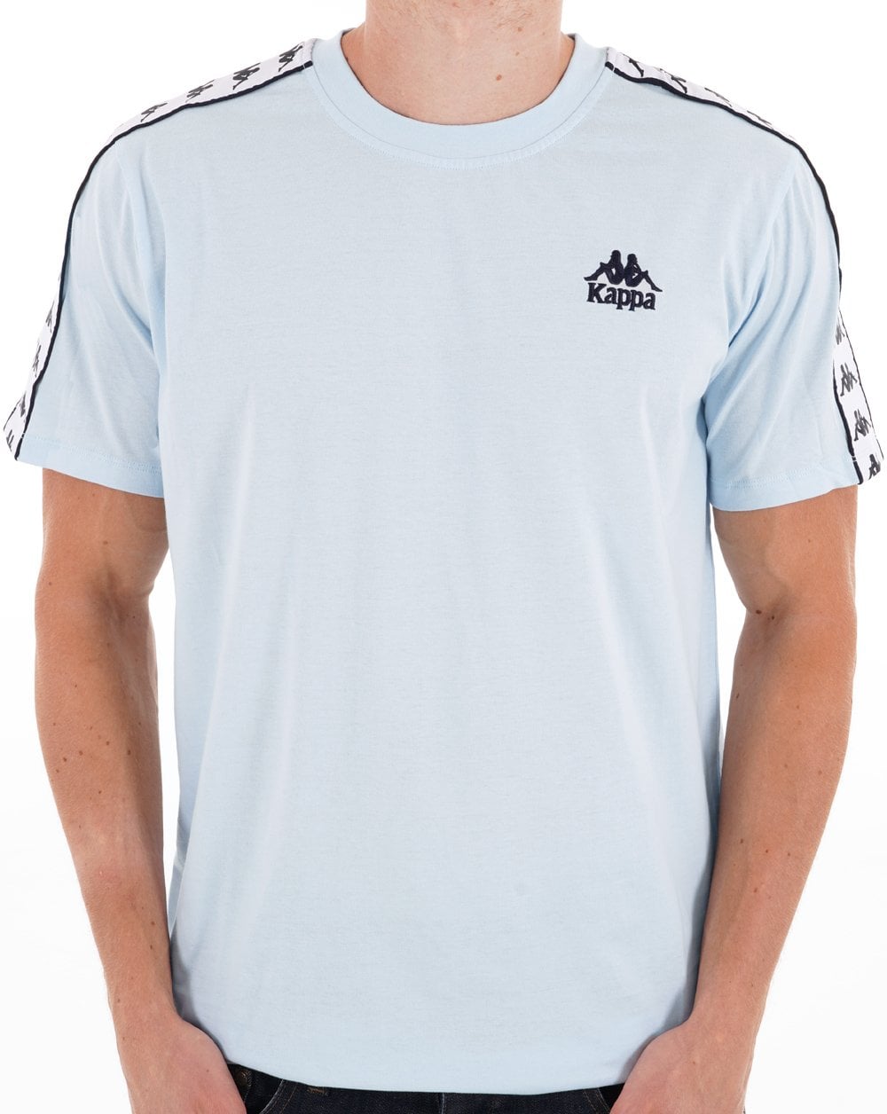 Kappa Umara T Shirt Sky Blue / Navy