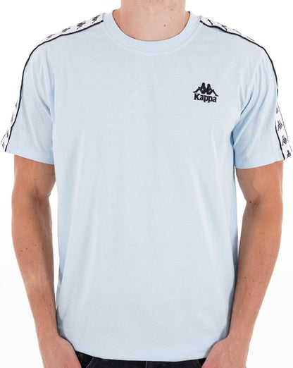 Kappa Umara T Shirt Sky Blue / Navy