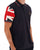 Trojan Union Flag Sleeve Polo Navy