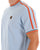 Trojan Three Colour Tipped T-shirt Powder Blue