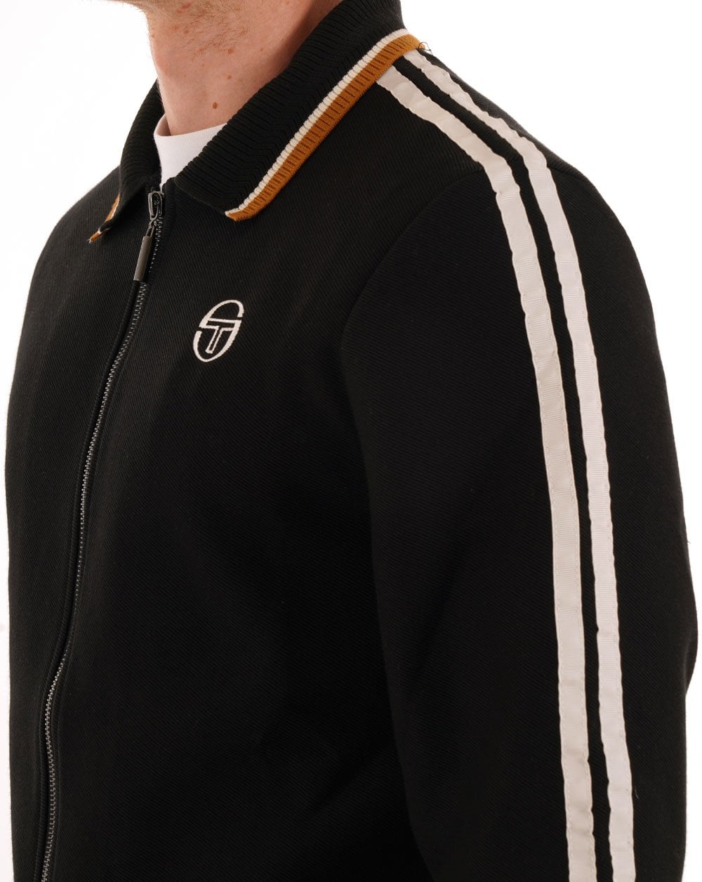Sergio Tacchini Giorno Track Top Black