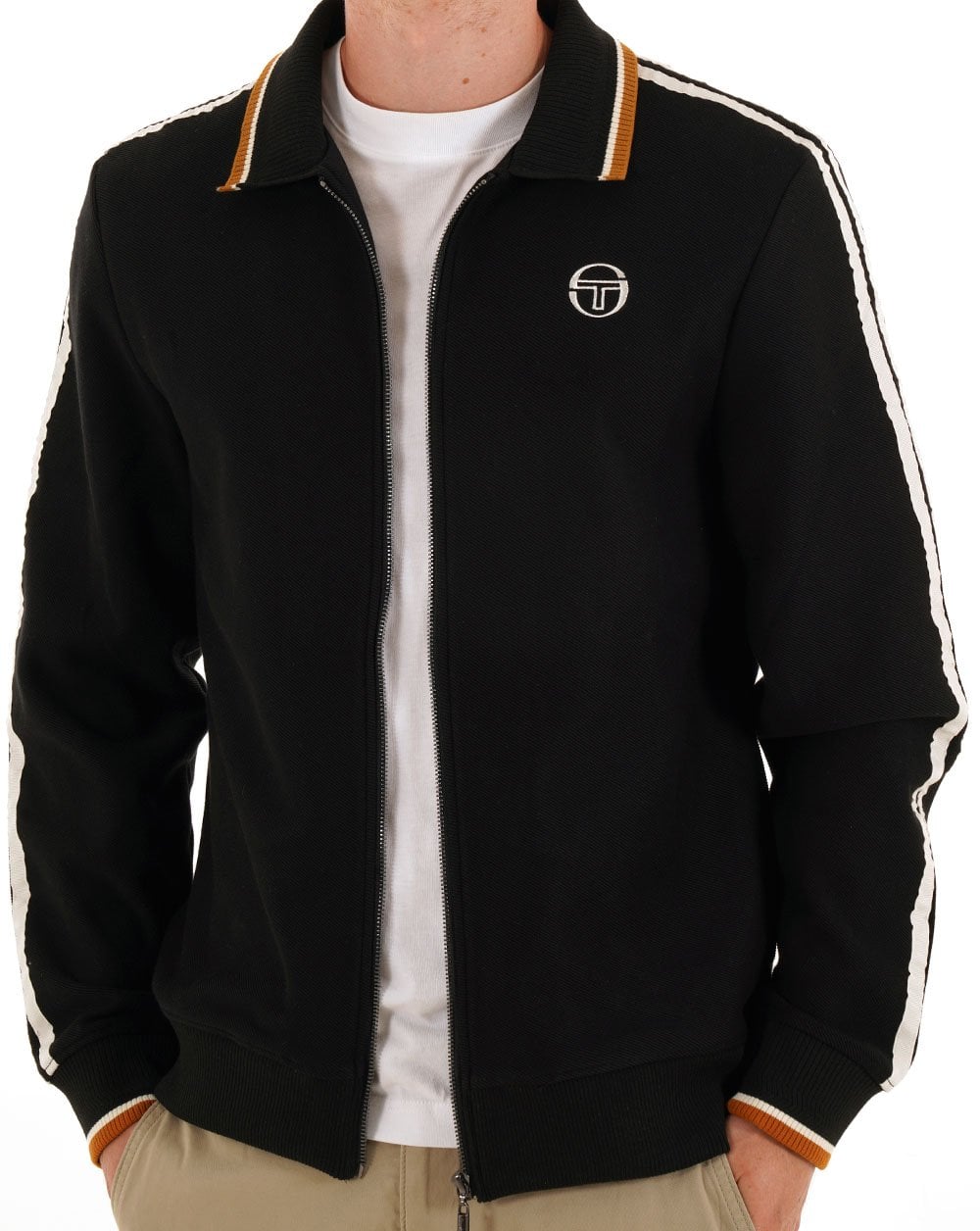 Sergio Tacchini Giorno Track Top Black
