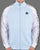 Kappa Uriah Track Top Sky Blue/White