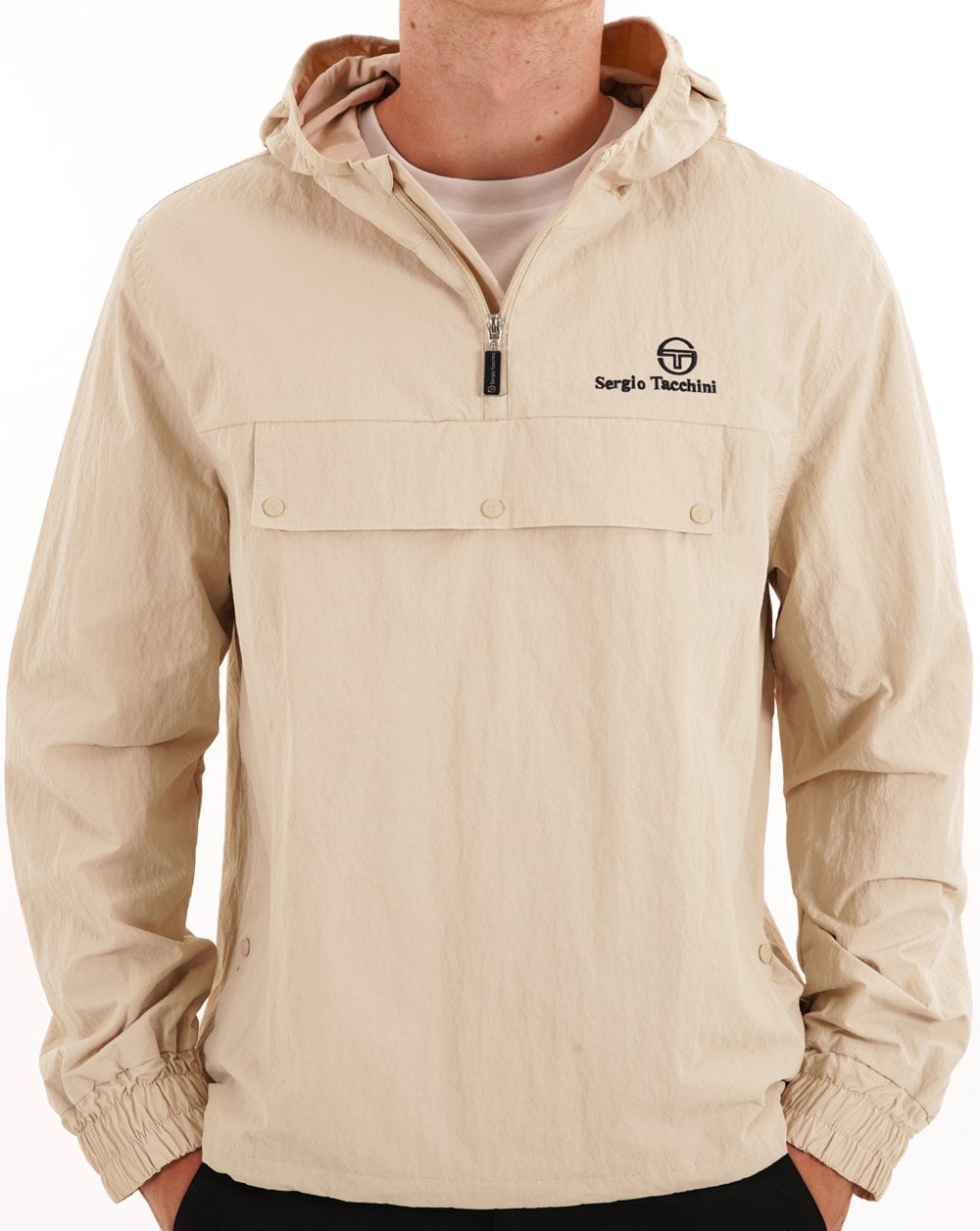 Sergio Tacchini Overhead Jacket Oatmeal
