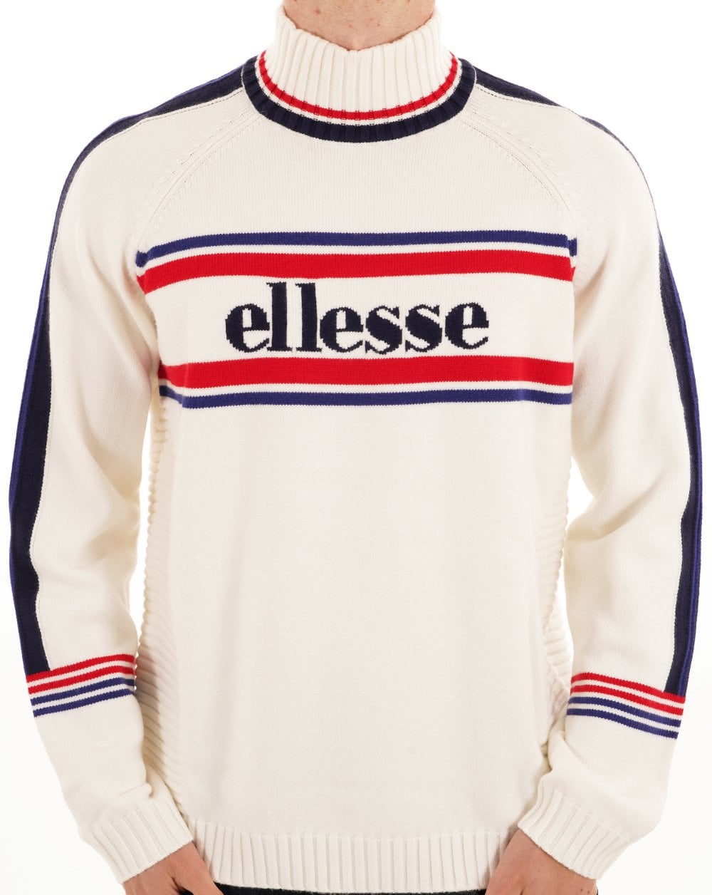 Ellesse Heritage Pellini Ski Knit Off White