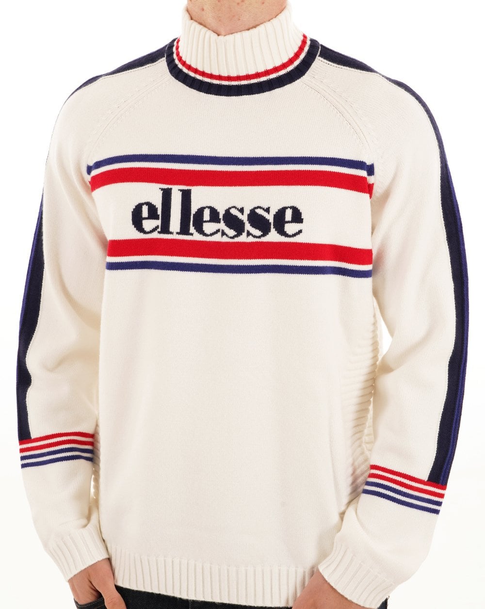 Ellesse Heritage Pellini Ski Knit Off White