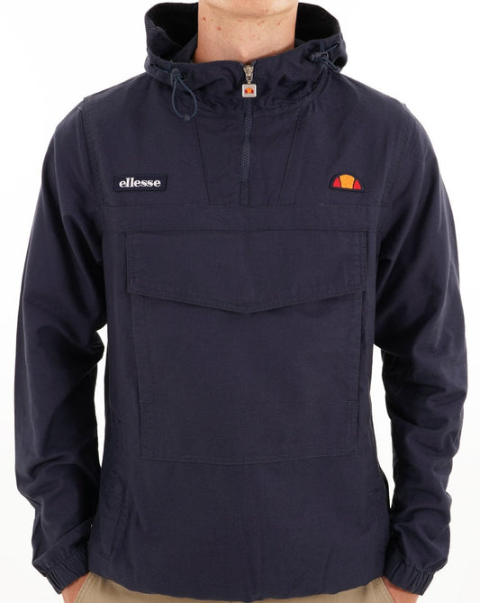 Ellesse Mont Canvas Overhead Jacket Navy